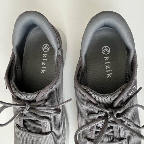 Kizik Madrid hands free sneakers grey 10.5 - Picture 8 of 9